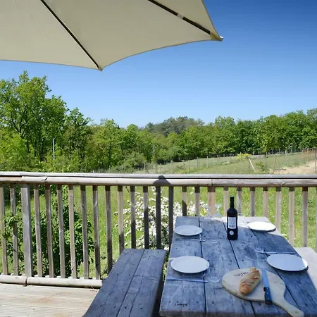 Luxury tent Ingerichte Tenten Domaine Les Gonies Mauroux (Lot)