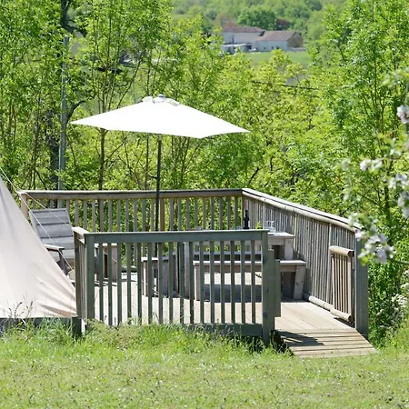 Ingerichte Tenten Domaine Les Gonies ラグジュアリーテント Mauroux